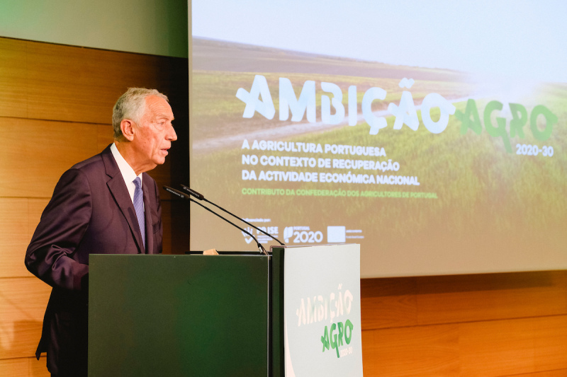 Presidente da República assiste à apresentação do contributo da CAP: AMBIÇÃO AGRO 2020-30